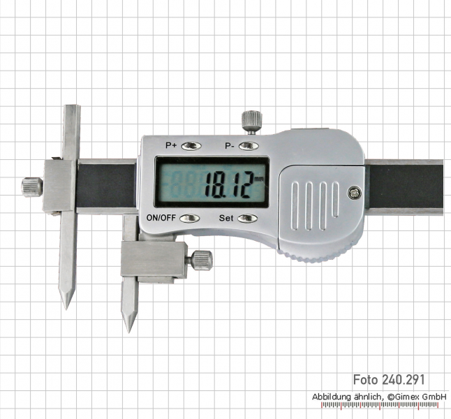 Digital caliper for hole center distance 150 mm